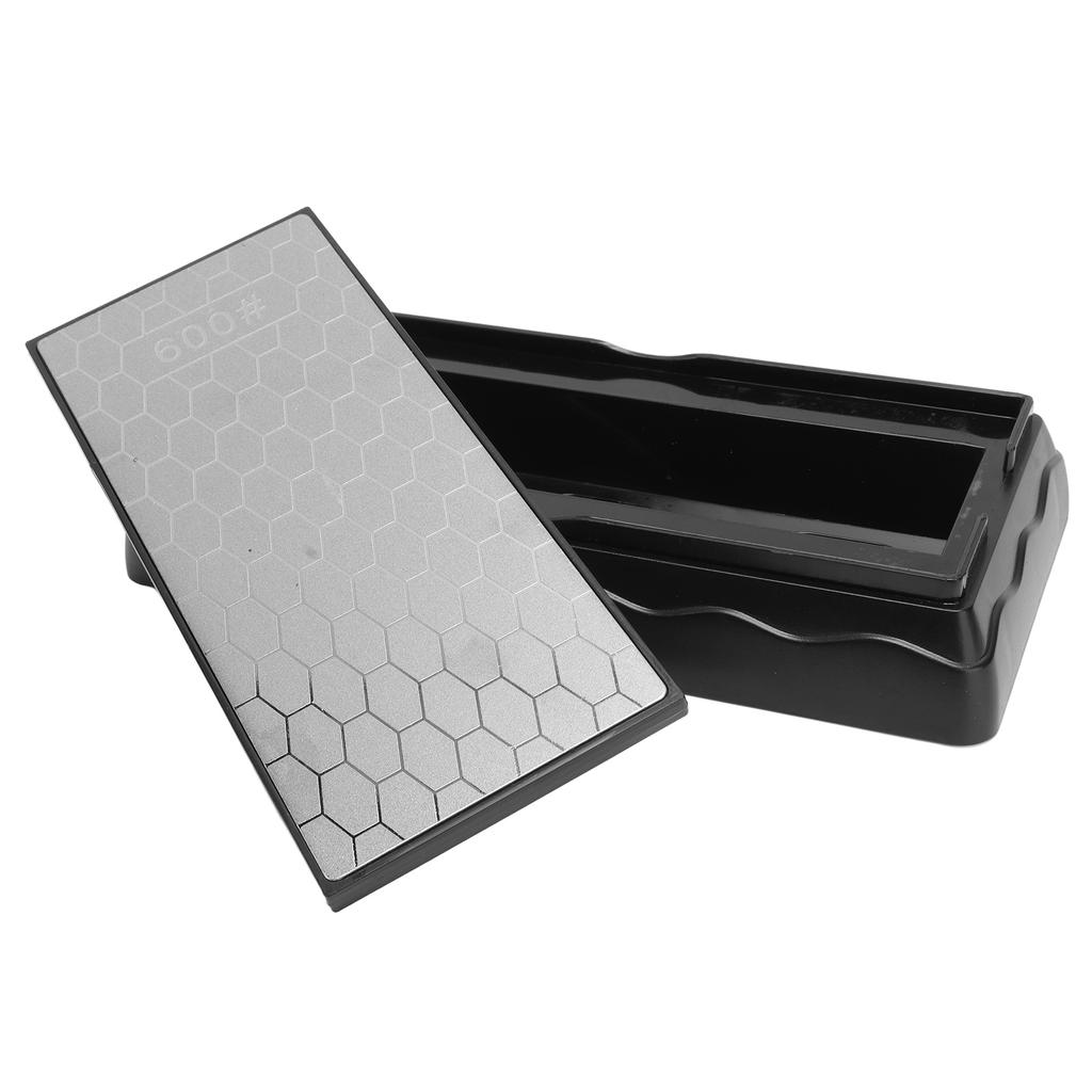 Sharpening Stone 1302B 600/1200 Grit Double Sided Skid Resistant Base Knife Polishing Tool for