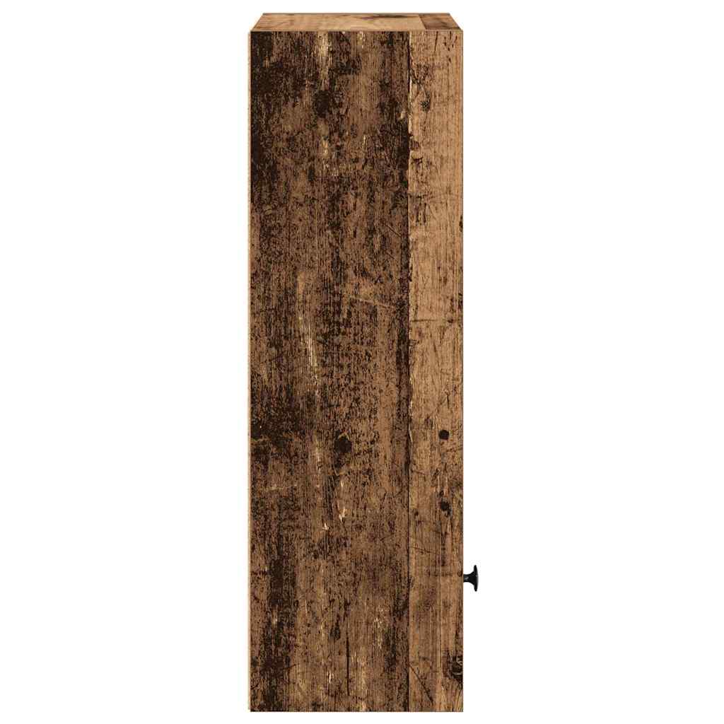 Bookshelf with Rustic Wood Look 31 x 24 x 77 cm Engineered Wood