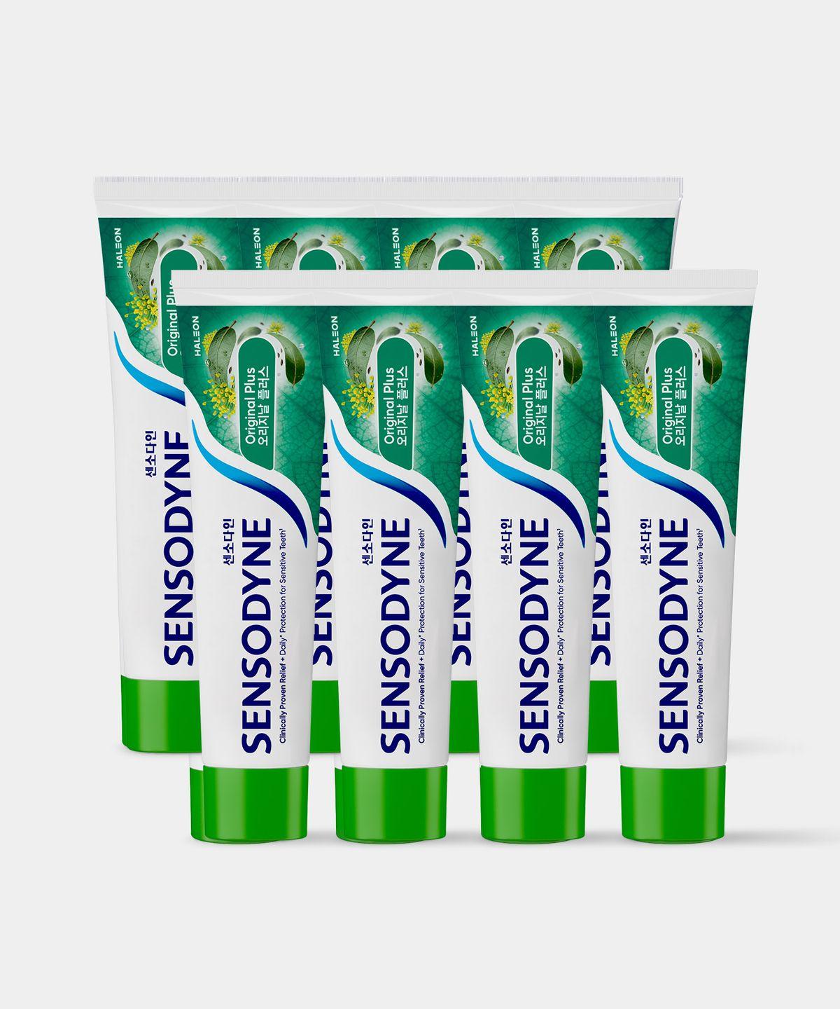 Sensodyne Original Plus Sensitive Toothpaste 100g x 8