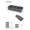Soft Tray TOYO Mountain Type Tool Box Y-350 Compatible Dark Gray