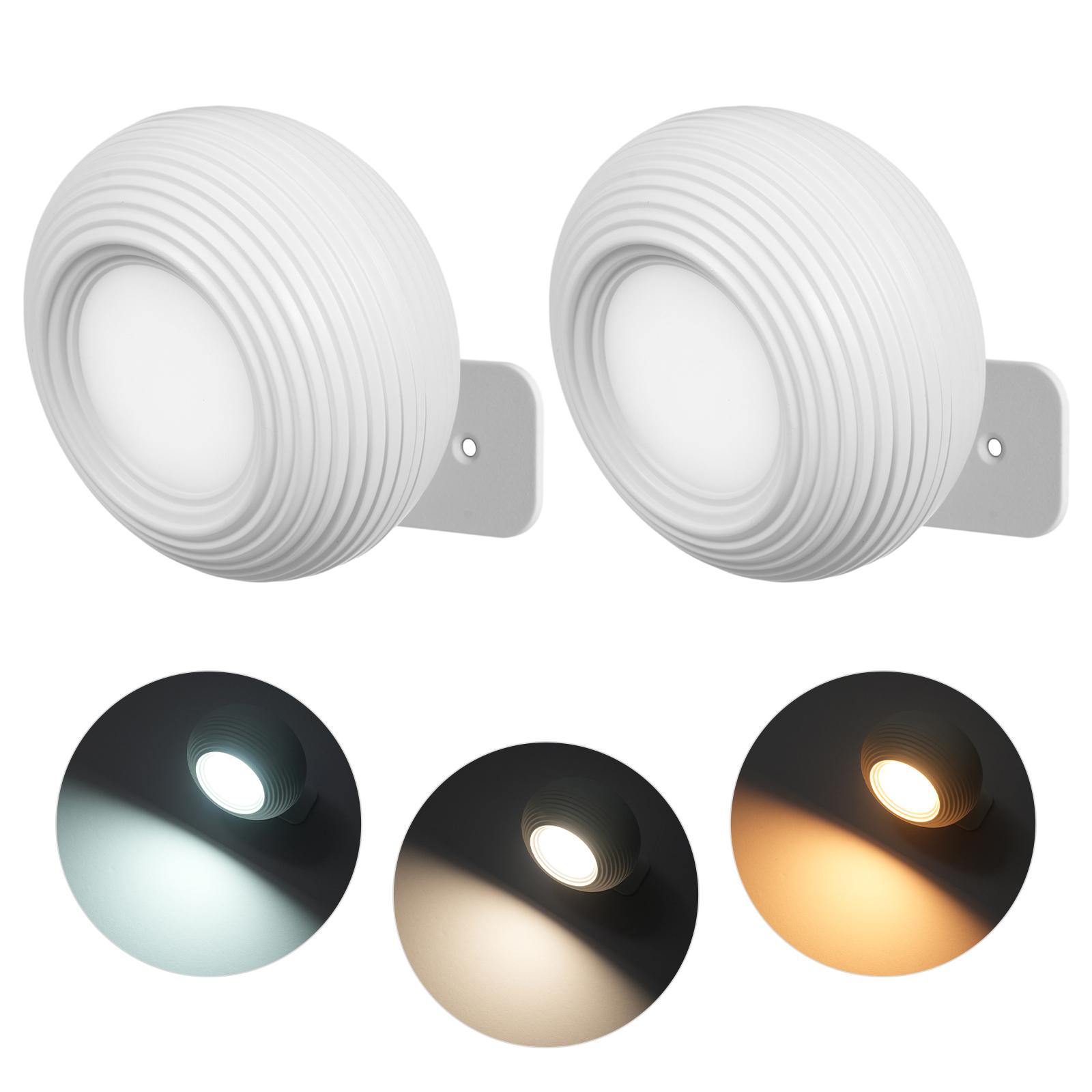

ML-CX002 2PCS Dimmable Magnetic Wall Lights Touch Control Home Lamps (CE,RoHS,FCC) White