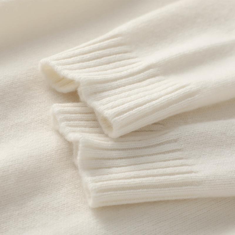 Women's Cashmere Sweater Qinghe Cashmere 100% Cashmere Women's Autumn and Winter Cashmere Sweater Soft and Warm