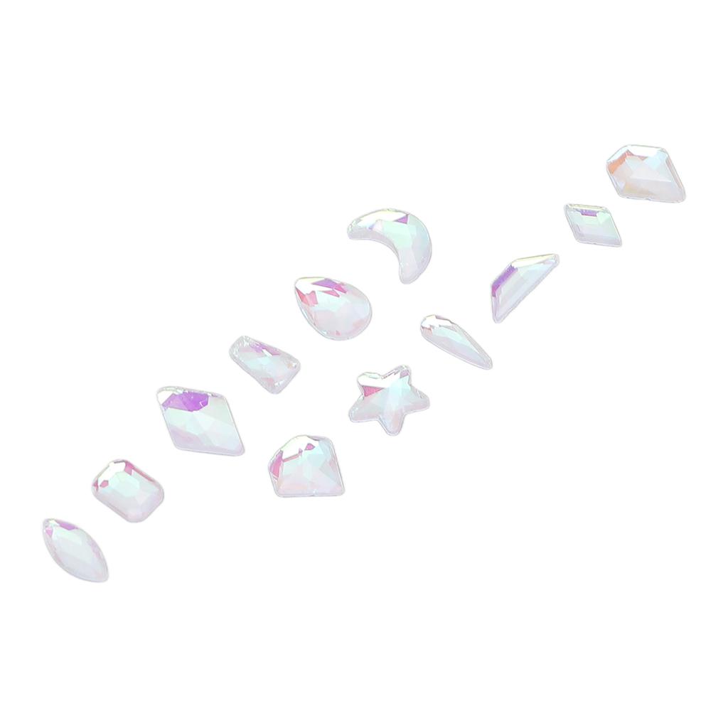 Nail Art Rhinestones Aurora Multipurpose Nail Diamonds for Home Salon Nail Art Schools