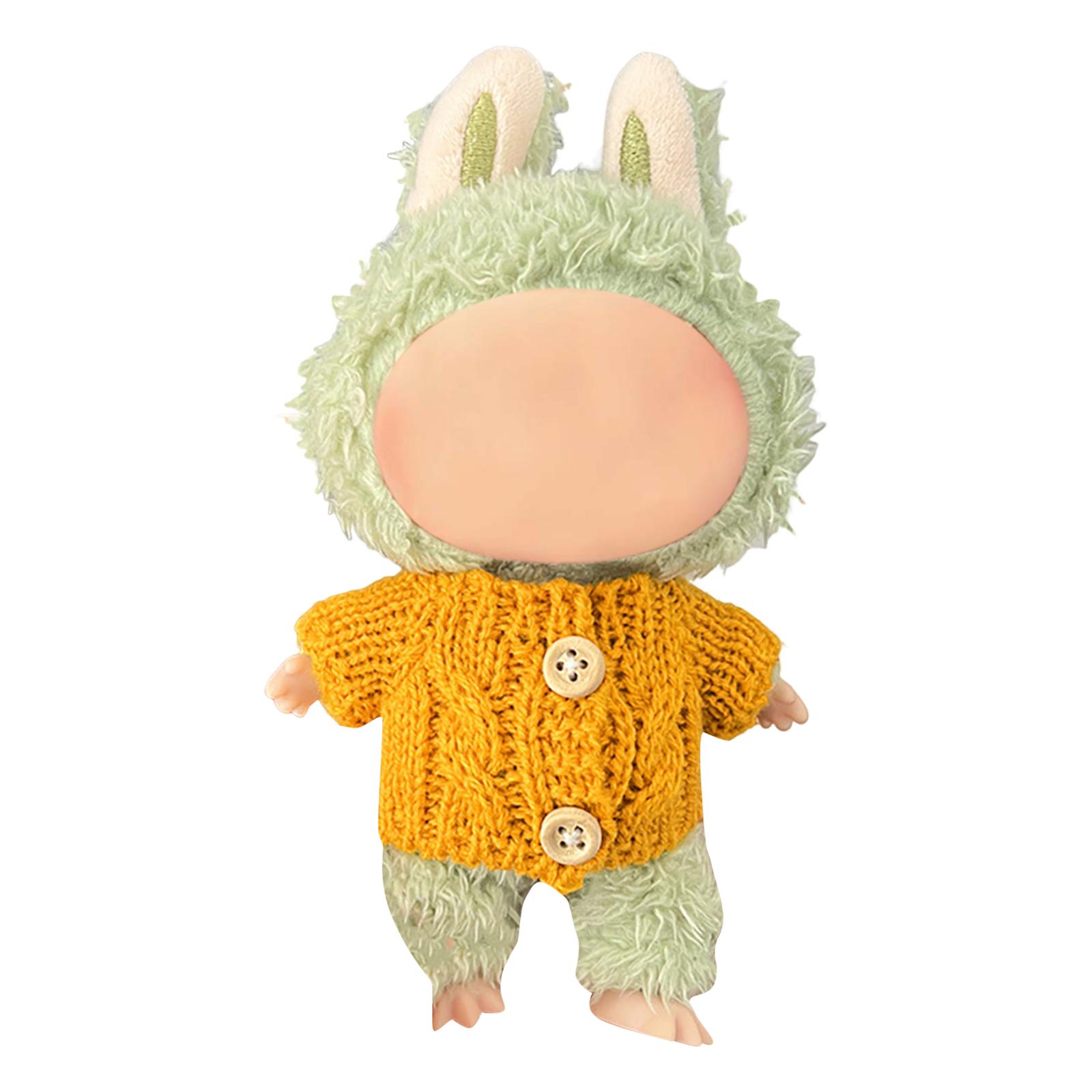 

Веселая одежда для кукол, Аниме плюшевые аксессуары, Милая одежда для кукол, Одежда-подвеска для кукол, Наряжание куклы-подвески One Size жёлтый