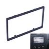 2Din Stereo Frame Universal Car Radio Panel Fascia Bezel Custom Fit Vehicle Audio Dashboard Enhancement