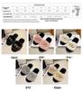 Women's Autumn/Winter Furry Slippers with Metal Chain - Fashionable Warm Flat Fur Slippers