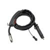 Airless MIG Welding Gun with Quick-Plug Wiring - Available in 2m, 3m, 5m Sizes (14ak Flux-Cored, Self-Shielded)