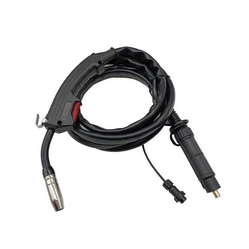 Airless MIG Welding Gun with Quick-Plug Wiring - Available in 2m, 3m, 5m Sizes (14ak Flux-Cored, Self-Shielded)