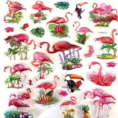 Flamingo Stickers and Decals Waterproof Flamingo Stickers for Water Bottles Flamingo Stickers for Laptop