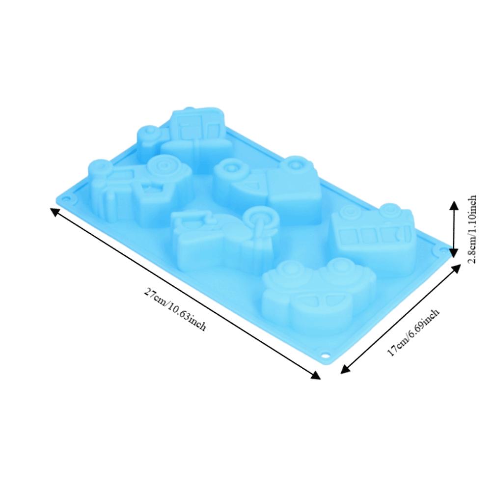 Food-Grade Silicone Silicone Car Mold Non-Stick Surface Baking Mold Cake Mold Pudding Making