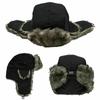 Men's Winter Aviator Earflap Hat: Russian Ski Cap, Waterproof Warm, Trapper Style