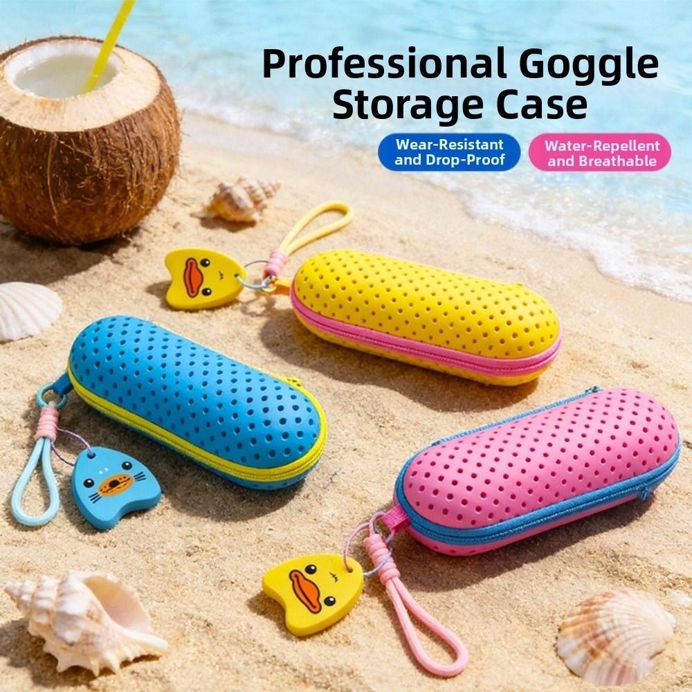 Soft Case Swimming Goggles Case Breathable Design Portable Goggles Bag Swimming Gear Storage