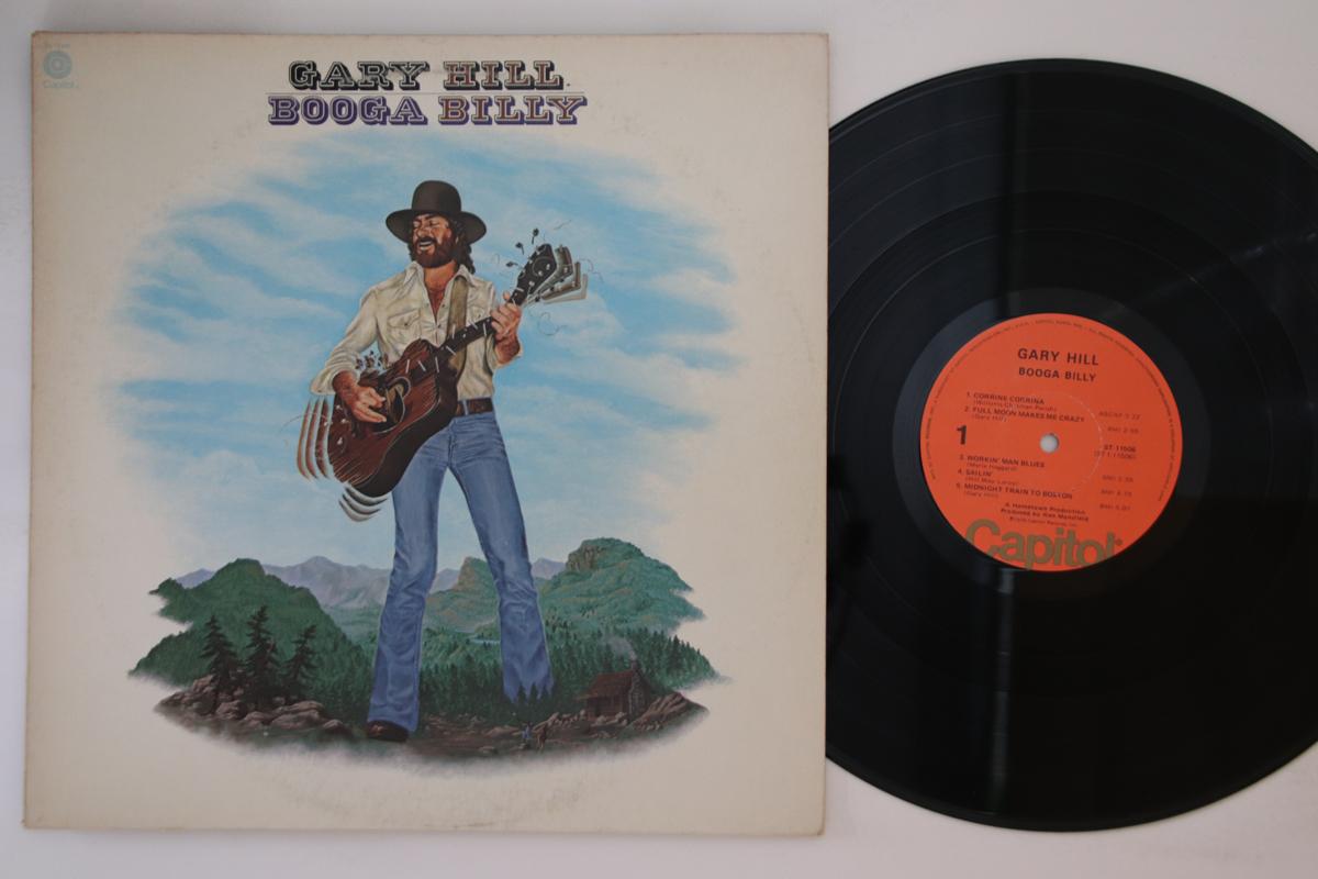 

LP Record GARY HILL - Booga Billy ST11506 CAPITOL RECORDS 1976 US Folk Used
