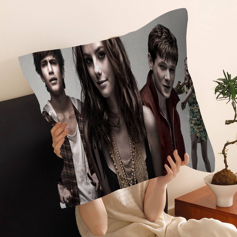 Teen TV Series Skins Cushion Cover Decorative Pillow Sofa Home Decor case pillow cases
