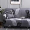 Geometrischer elastischer Sofabezug für Wohnzimmer, Couchbezug, hochelastischer Sofabezug, Möbelschutz, alle Bezüge, Heimdekoration