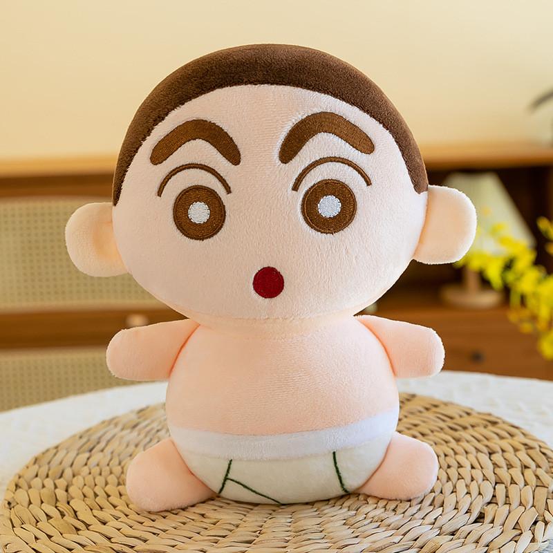 Almofada de Pelúcia Adorável de Desenho Animado de Menino Para Presente de Aniversário de Crianças Brinquedo Macio de Pelúcia