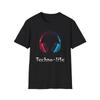 Techno Headphone 1 Softstyle T Shirt