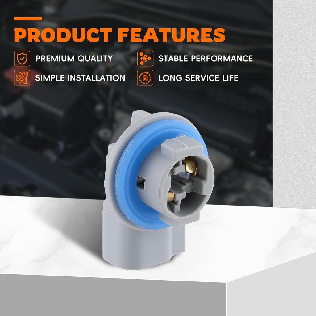 Rear Taillight Lamp Holder Back Up Reverse Lamp Socket Compatible with 1500