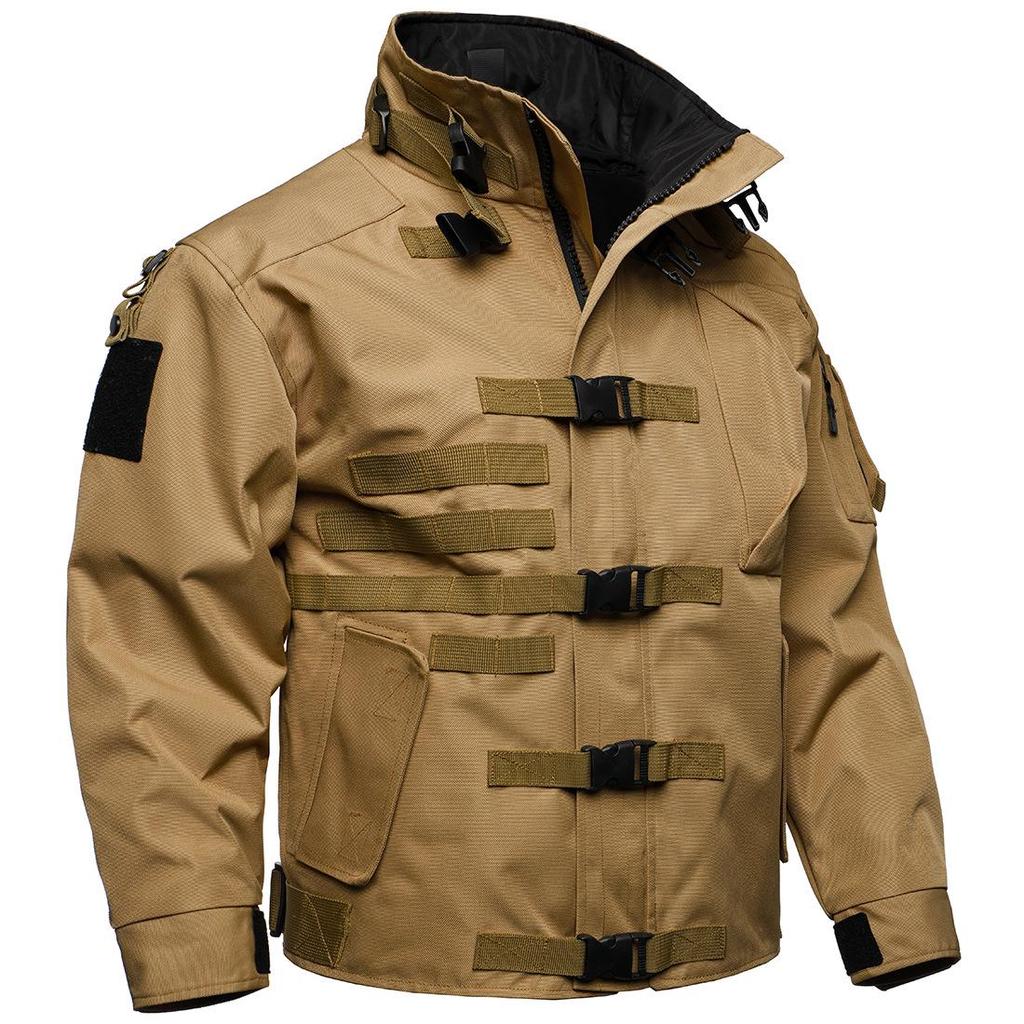 Herren Outdoorjacke - Europäische Größe - Trendy, Verschleißfest, Winddicht & Wasserdicht für Bergsteigen.