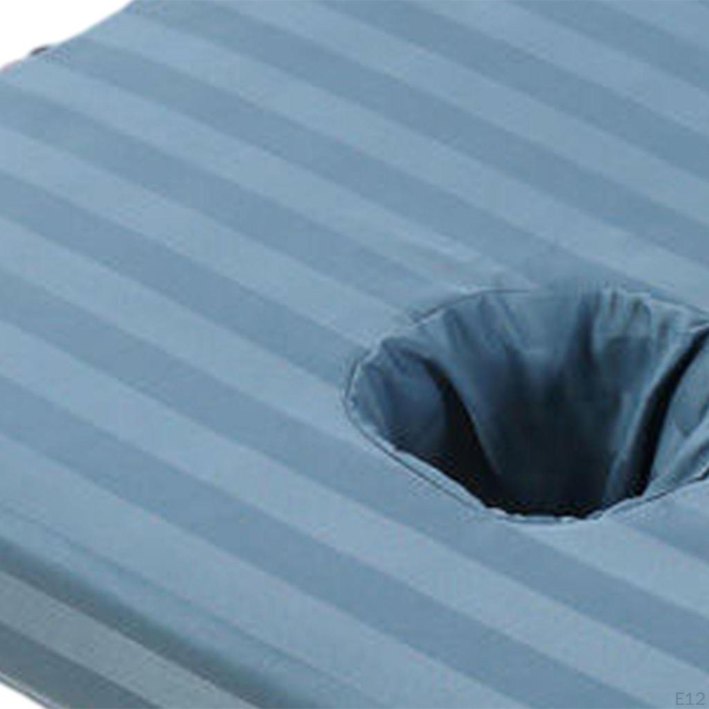 Beauty Bed Sheet Full Cover, Massage Face Towel with Breath Hole, Cotton Table
