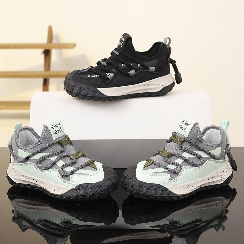 Barnsportskor 2025 höst explosion koreansk version av pojkars Forrest Gump-skor medelstora och stora barns fot löparskor flickors trendsko