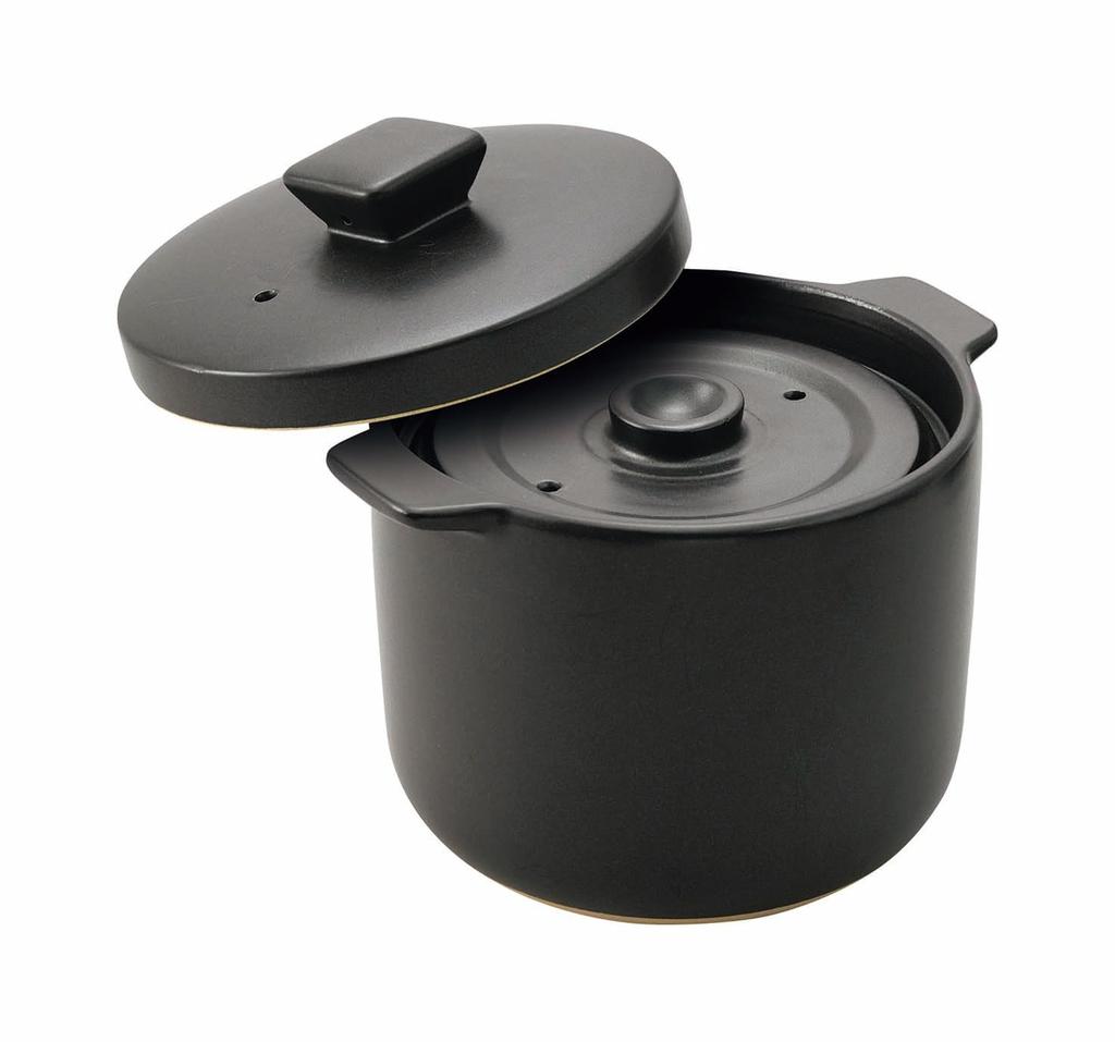 Kakusee Delicious DEL-22 Rice Cooker, 2-cup capacity, for 1-2 people, with inner lid, microwave and stovetop safe