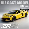 1:Maßstab 32 C8 ZR1X C2 Modell Spielzeugauto Metall Druckguss Türen zu öffnen Supercar Hinterrad Rückzieher Modelle Spielzeug Exquisite Geschenke