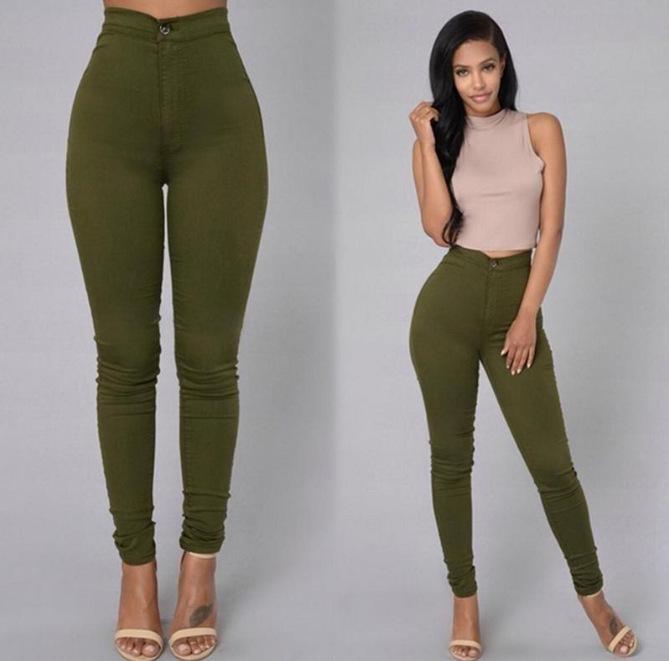 Colorful Slim Fit Stretch Casual Jeans – Large Stock Available