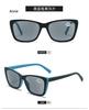Reading Sun Glasses Men Women Square Classic Frame for Outdoors Use Sunglasses Readers Eyeglasses with Diopter Spring Hinge