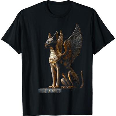 Sphinx Mythologisches Motiv Fantasy Kunst Sphinx T-Shirt