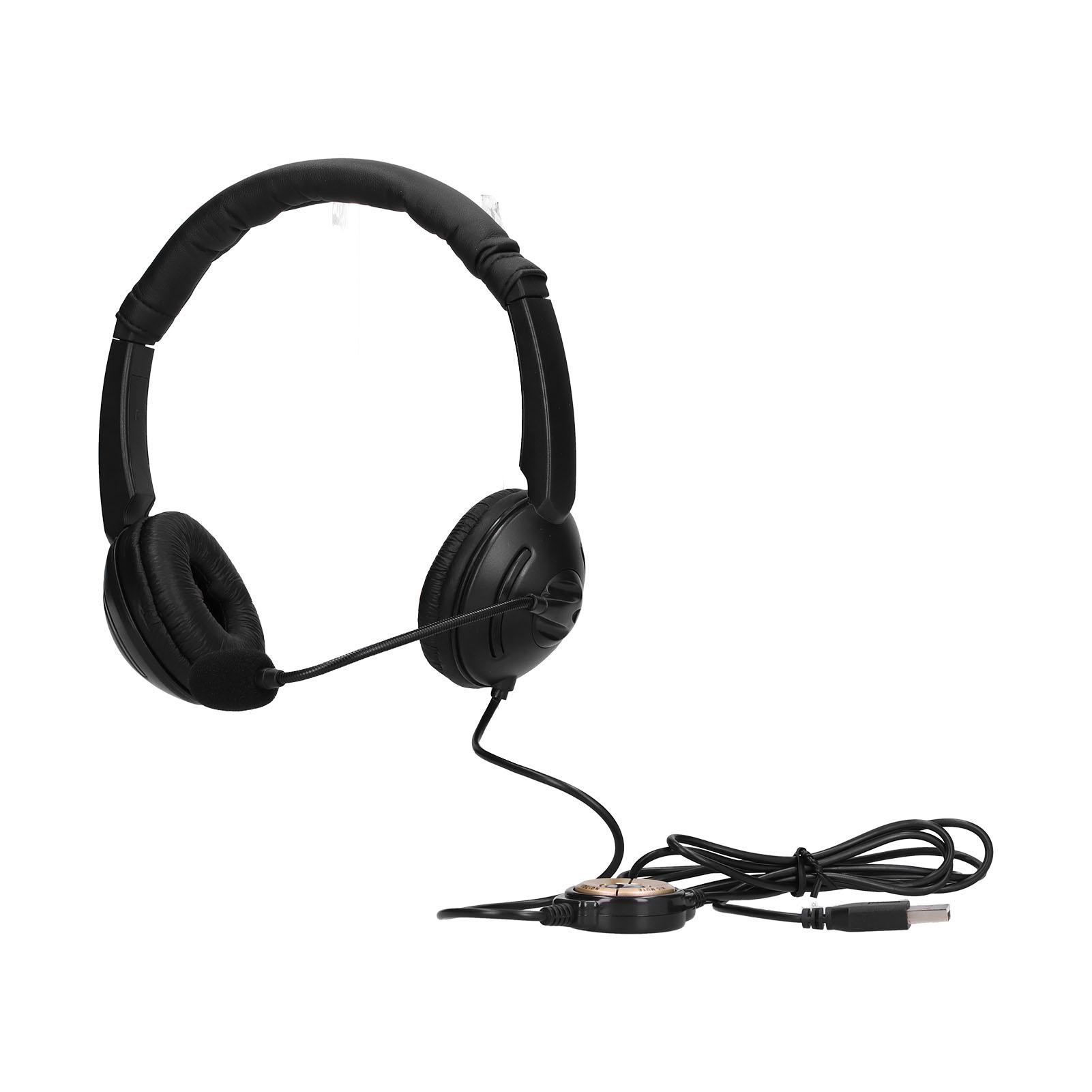 

OY359 USB телефонная гарнитура проводная цифровая o наушники с микрофоном для колл-центра бизнеса