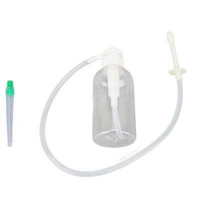 Vagina Reinigungsset Große Kapazität Wiederverwendbares Silikon Frauen Vagina Dusche Kit mit 2 Düsenspitzen für
