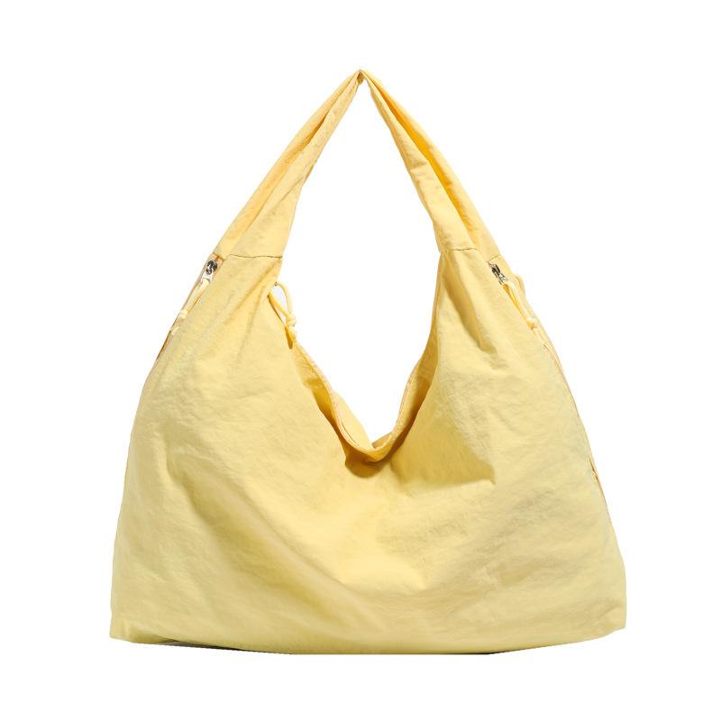 Large Capacity Popular Temperament Underarm Bag 2025 New Fashion Nylon Shoulder Bag Retro Handbag