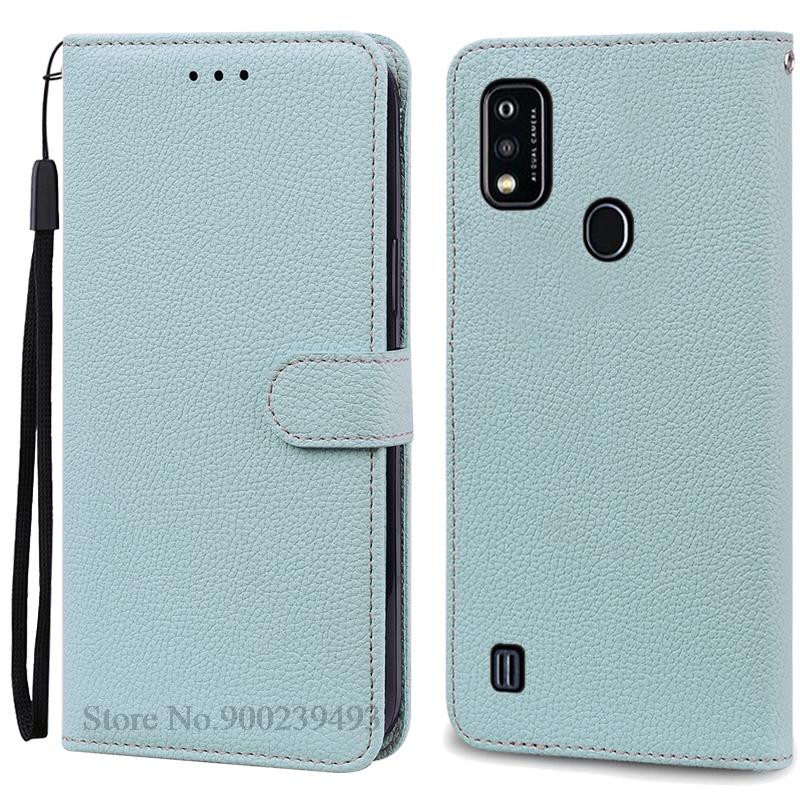 A51 Case For ZTE Blade A51 Case Soft Silicone Leather Flip Wallet Case For ZTE Blade A51 Case Back Cover Coque Fundas Etui