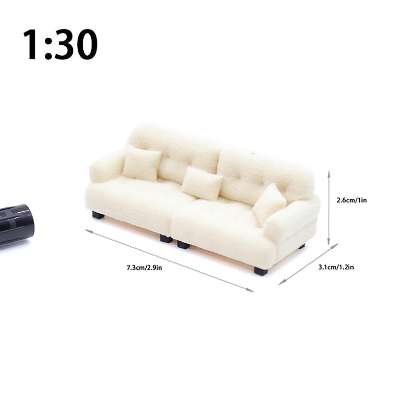 

Кукольный домик Симуляция Флокированный диван Модель Кукольный домик Мини Гостиная Мебель Декоративные аксессуары Игрушки для ролевых игр