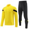 Long Sleeve Half-Zip Training Jacket Kids Adults Soccer Team Uniform Winter Practice Set