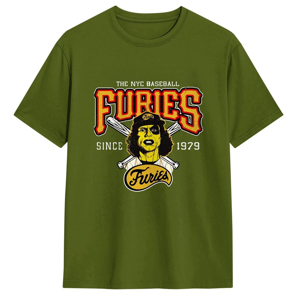Mode The Warriors T-Shirts für Unisex Rundhalsausschnitt Reines Baumwoll-T-Shirt Kurzarm-T-Shirts Original Kleidung