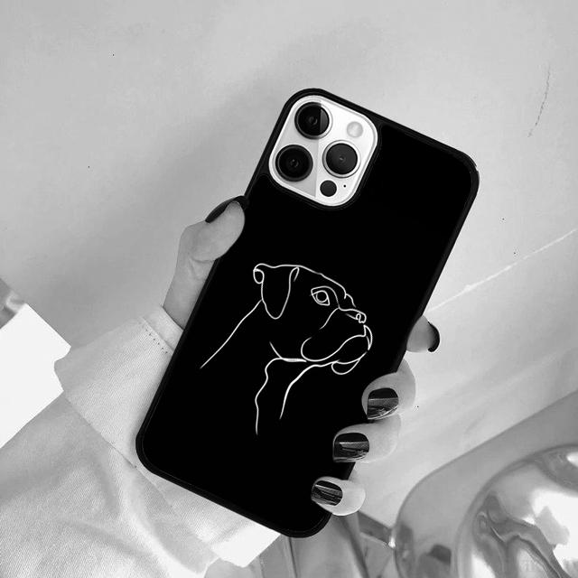 

Boxer Dog Phone Case Cover For for iPhone 17 Air 16 15 14 SE 2020 11 12 13 Pro MAX Plus iPhone 13