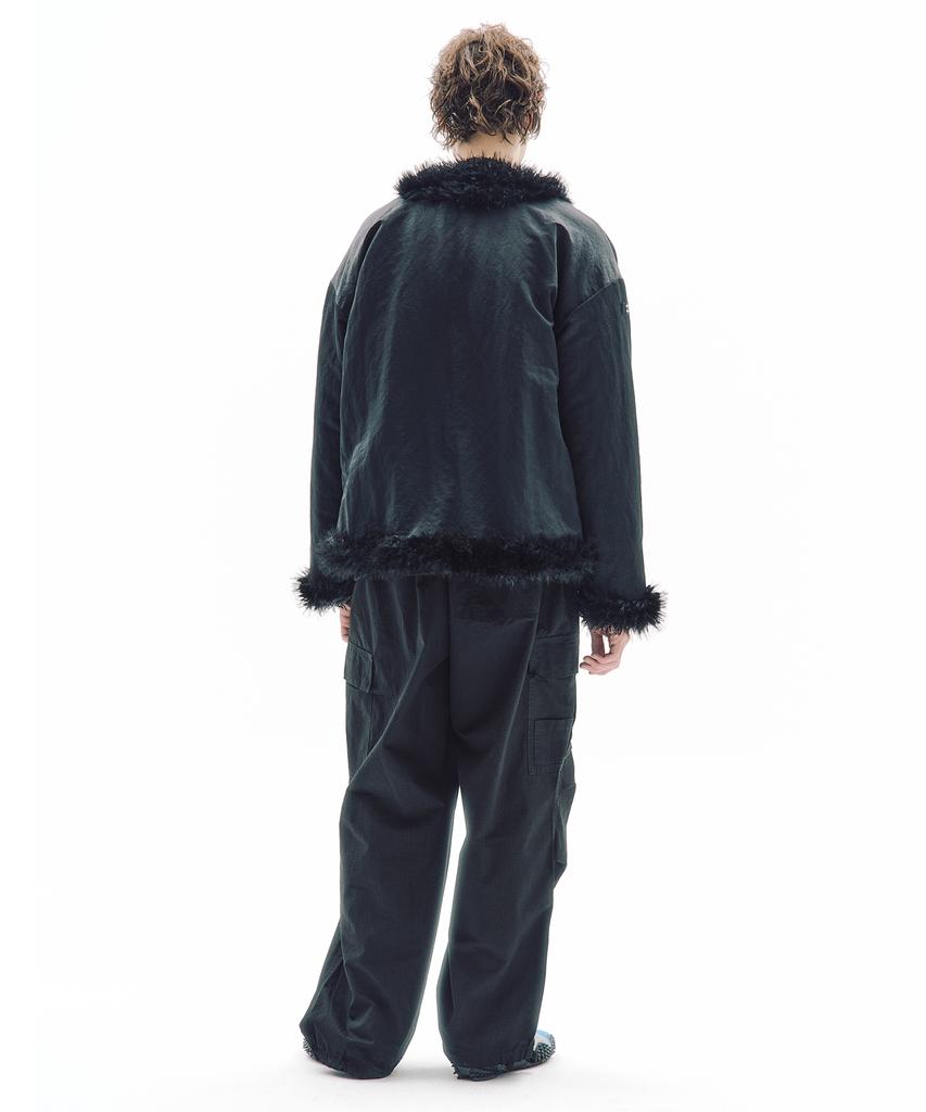 Tripshop Shaggy Fur Jacket