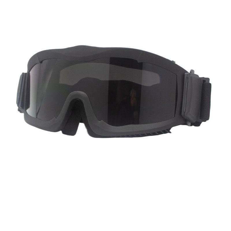 Alpha Tactical Goggles Militär-Fan-Brille Augenschutz Airsoft Paintball Outdoor Reiten Sportbrille Motorrad