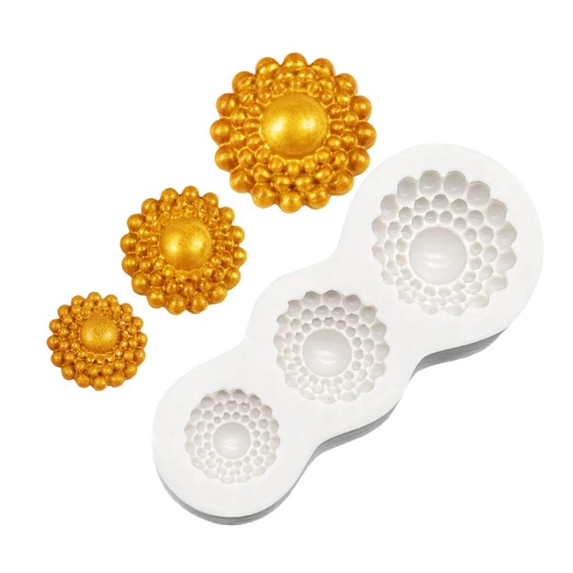 

Gemstone Silicone Mold Sugarcraft Cupcake Baking Mold Resin Tools Fondant Cake Decorating Tools светло-серый