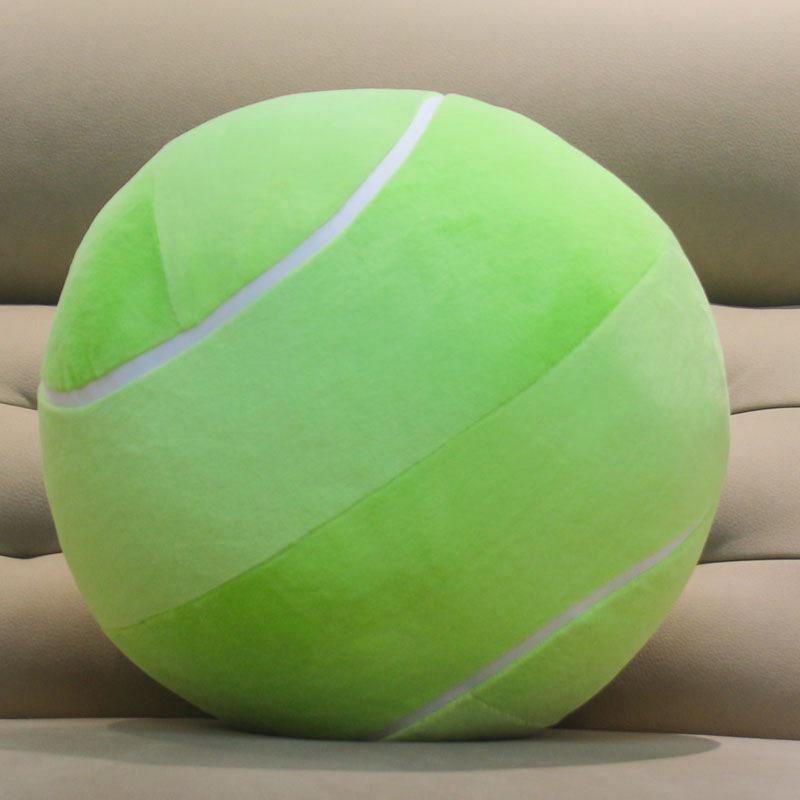 

Креативная плюшевая подушка в виде теннисного мяча для гостиной или спальни - Подушка для дивана, Декоративное украшение, Идеальный подарок для девушки или лучшего друга 40cm 1.4kg