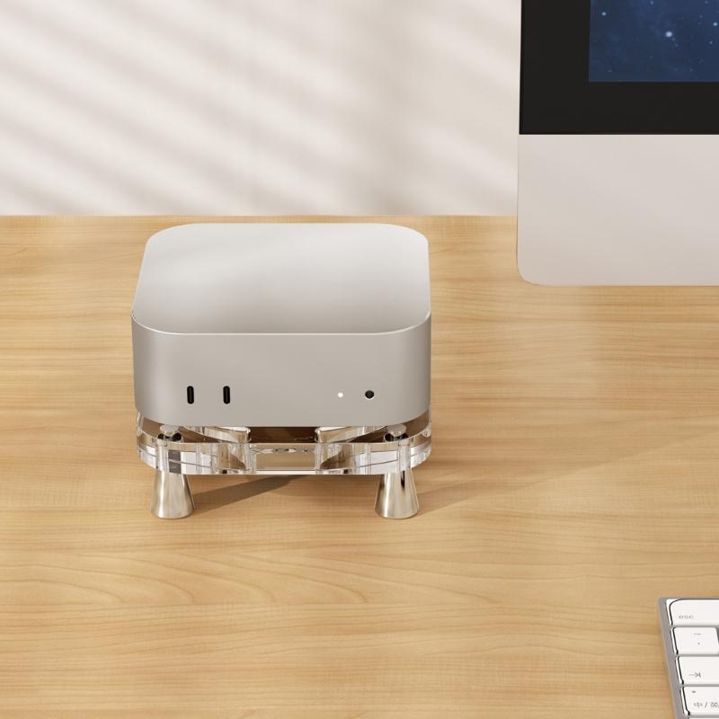 Acrylic Desktop Stand for Mini 2024 Stand Holder Desktop Stand Mount Filter Dust Prevention Ventilation Stand