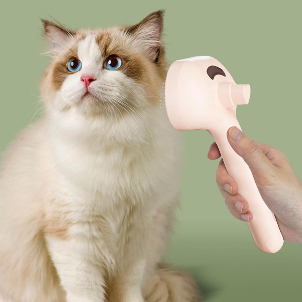 Pet Clean Dampfspray Hunde-Pflegebürste Einzigartige Dampfbürste für Hunde Luxus-Pflegebürste Hunde-Dampfbürste C