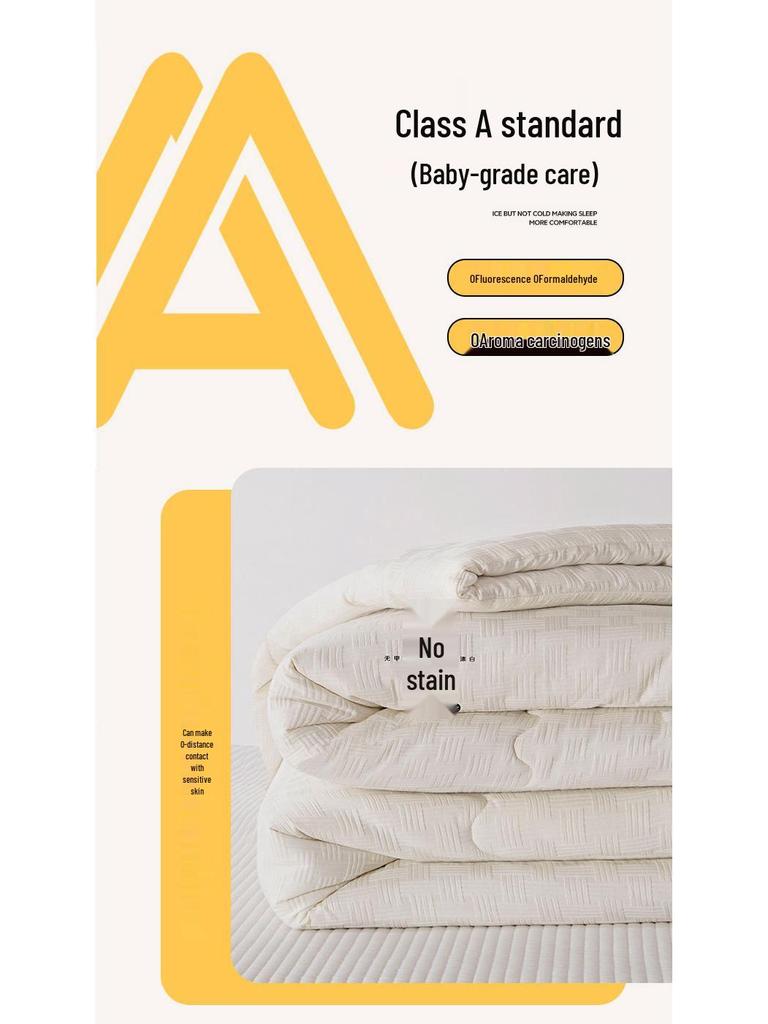 2025 A-Class Washed Cotton Waffle Soybean Winter Quilt Blanket Comforter Core - Thickened Solid Color