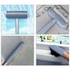 Double Direction Bristle Cleaning Tool Long Handle Design For Effortlessly Pet Hair Pickup On Various Textured Surfaces