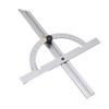 Woodworking Protractor Carbon Steel High Accuracy Easy Read Portable Adjustable Angle Ruler 150 X