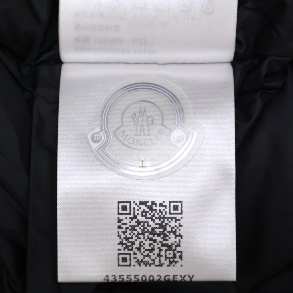 Moncler [Good Condition/24 Year Old] BRON Hoodie Short Down Jacket 1 blackUsed