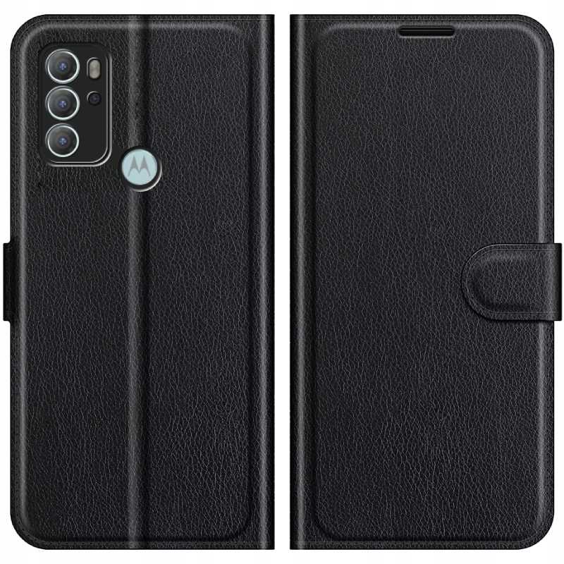 Litchi Moto G60S Czarny