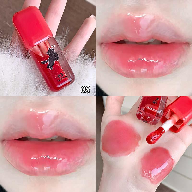 Cappuvini Cat Color-Changing Lip Oil: Smooth Shimmer & Plump Lips
